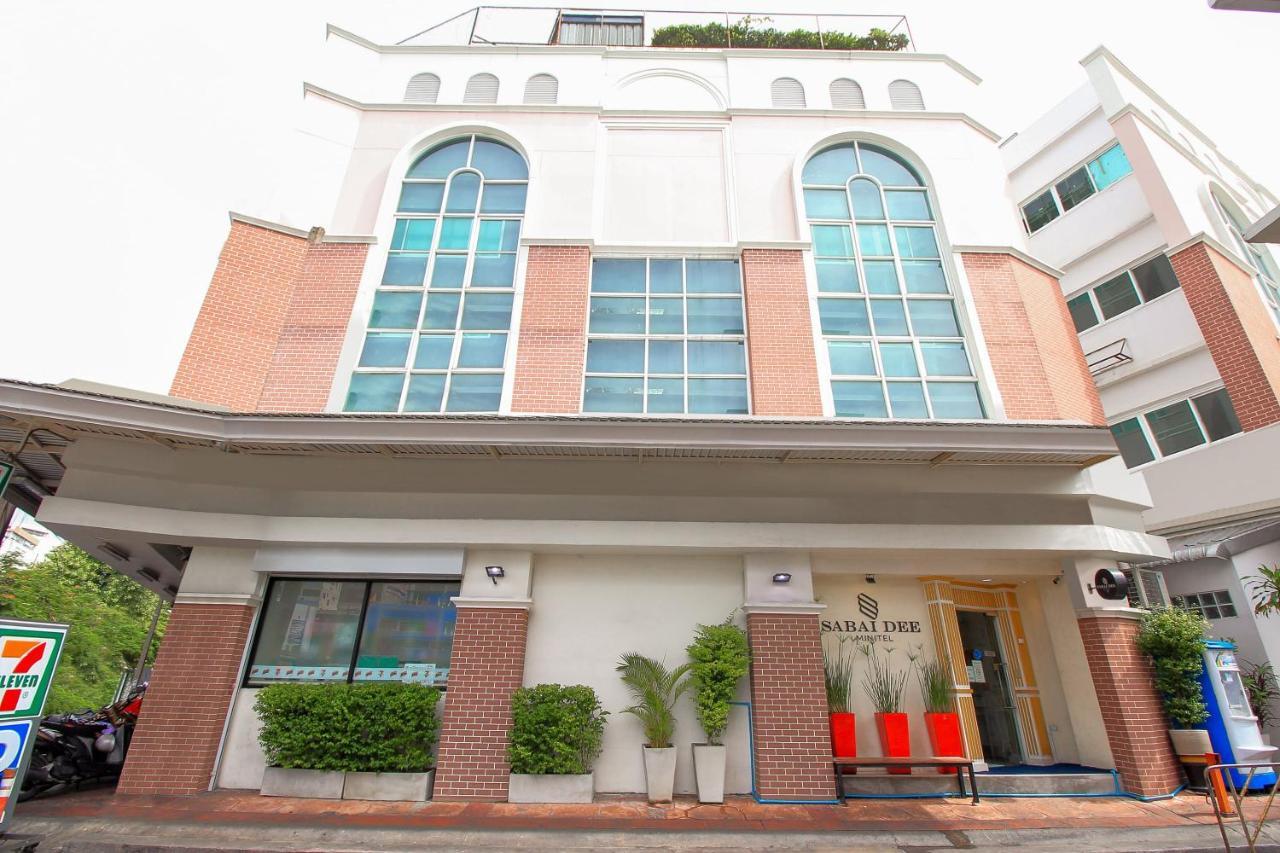 Oyo 284 Sabaidee Minitel Hotell Bangkok Exteriör bild