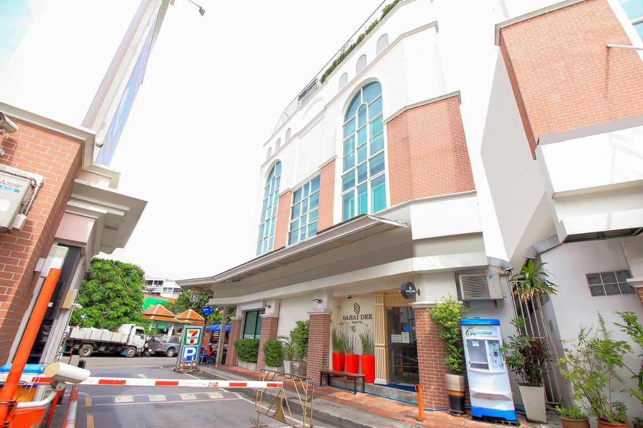 Oyo 284 Sabaidee Minitel Hotell Bangkok Exteriör bild
